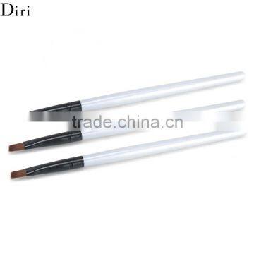 Angled Shape Pony Hair Eye Shadow Makeup Brush Black Color photo-2