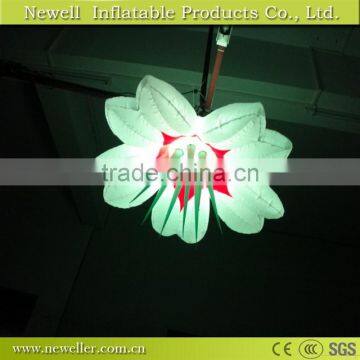 Promotional inflatable flower decorative lights for decoration