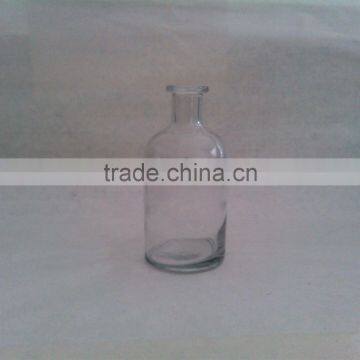 250ml round glass bottle with cork