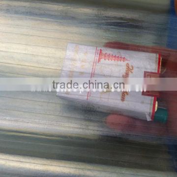 Light weight translucent corrugated FRP roof tile