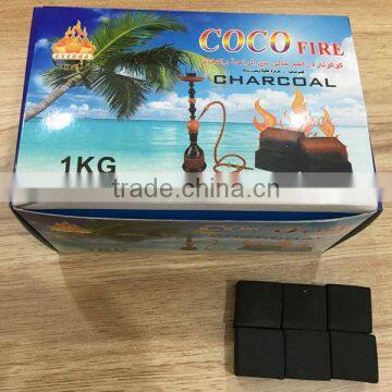 Odorless White-ash Smokeless Coconut Shell Shisha Briquettes photo-4