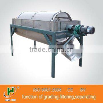 China drum vibrating processing sifter for sandy soil with CE