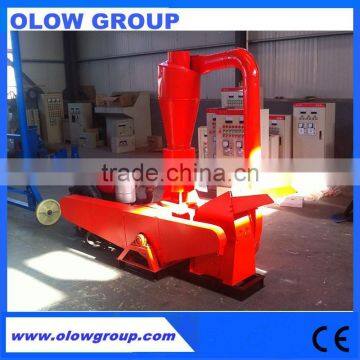 very popular diesel engine biomass pellet producing machine with crusher with diesel motor togther