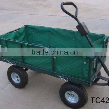 Four Wheel All-terrain Garden Utility Beach Trolley Carts TC4211