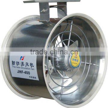 Stainless steel greenhouse ceiling mounted air circulation fan