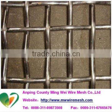 plain woven steel crimped wire mesh