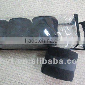 black Polar Fleece Horse Bandage