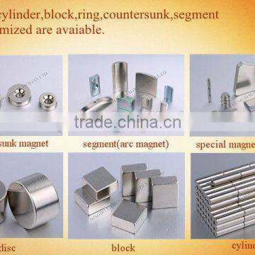 China Powerful Ndfeb Permanent Round Disk Strong Neodymium N35 Magnets photo-2