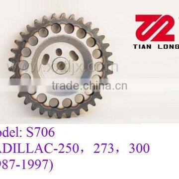 C45 Steel 34 Teeth S706 3538854 Roller Timing Gear/Sprocket/Kettenrad/Pinon/Pignon/Roda Dentada Wheel with 12.7mm Pitch 34 Teeth