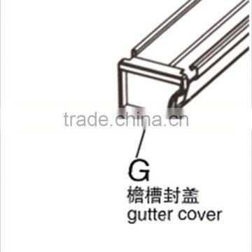 sealing nails hangers and rainwater gutter fitting for rain collection system