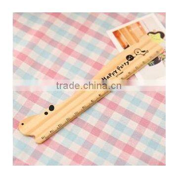 15cm Promotion Cartoon Animal Wooden Ruler photo-3