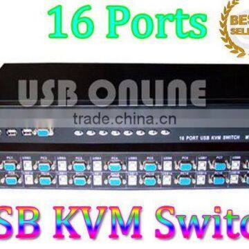 USB KVM switch 16 Port 16 to 1