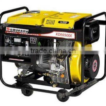 5KW diesel generators prices/Diesel Generator Set (KDE6500E)