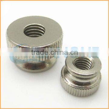 Chuanghe supply high quality knurled ring nut self locking ring nut