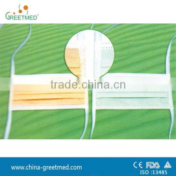 4 ply anti penetration nonwoven face mask