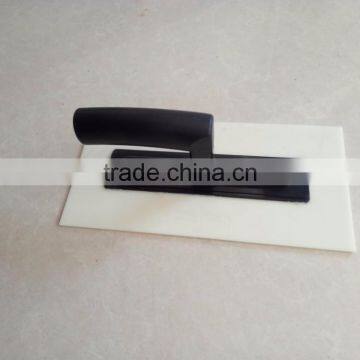 WHite ABS blade ,black ABS handle plastering float trowel