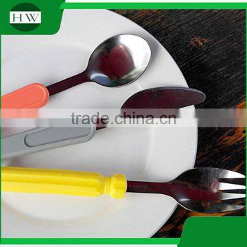 Mini Creative Screwdriver Wrench Stainless Steel Silicone Knife Fork Spoon Ladle Scoop Dishware Dinnerware Tableware Set photo-5