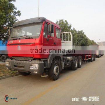 CLW 3 axle Container Trailer 60 ton with North Ben Tractor