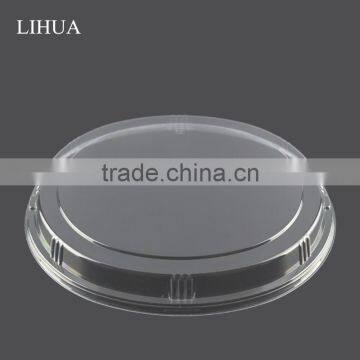 6 Compartments Disposable Plastic Round Food Container Box for Salad,Fruit,Sushi,Drysaltery and Dessert Packaging photo-3