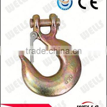 wholesale high security g80 Made in China Stainless Steel Double Eye Snap Hook/safety Hook