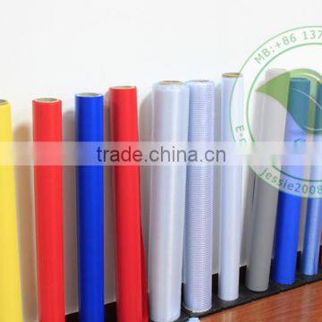 Waterproof Crystal Clear Pvc Coated Mesh Tarpaulin Fabric for Greenhouse