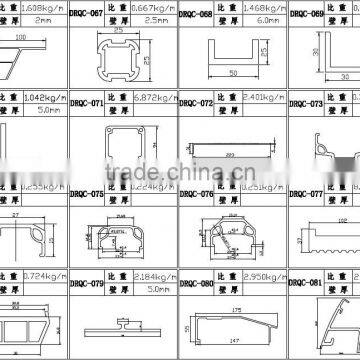 OEM ! Made in China best selling product aluminum profiles for car uses by your design