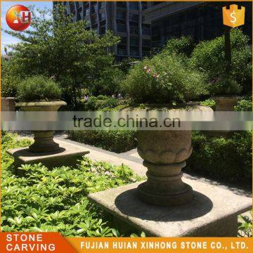 Garden Stone Planter Pots,large Stone Garden Pots photo-4