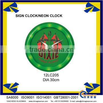 Exclusive custom led wall clock 12LC205