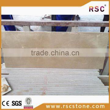 a Piece of Marble Coffee Table, Burdur Beige Marble Coffee Table