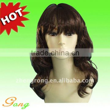 Super Pretty Stylish Brown Curl human hair wig