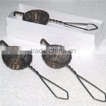 Antique Brass Tea Strainer | Wholesale tea strainers