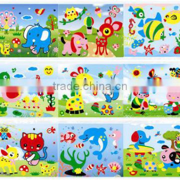 15090232whole sale EVA sticker printing, high quality EVA faom kids sticker printing ,customized EVA foam sticker printing