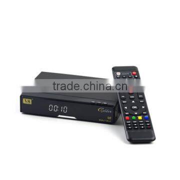V8 Golden DVB-S2+T2/C 1080P Full HD IPTV Set Top Box Support Cccam Youtube 3G Powervu PVR Digital Satellite Combo Receiver photo-3
