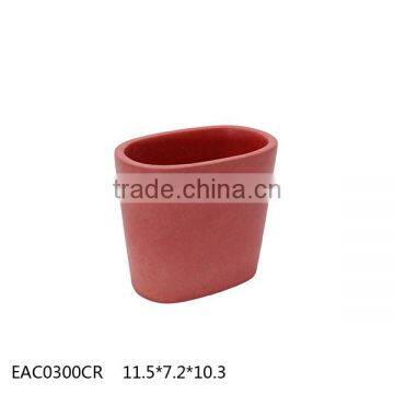 Modern Stone Feel Ceramic Bathroom AccesCeramic Bathroom Accessory Set With Silicone Sleeve for Easy Gripsories photo-2