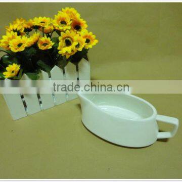 High Quality Products Cheap Promotion Ceramic Sauce Boat