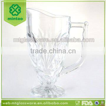1 Liter Crystal Quality Water Pitcher Glass