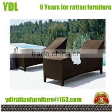 Youdeli all weather wicker chaise lounge furniture