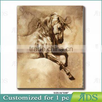 Giclee Print Horse Oil Painting On Canvas photo-2