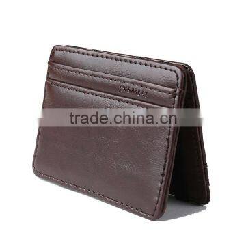 Magic Wallet PU Leather Money Clip With RFID-blocking in Various Designs photo-3