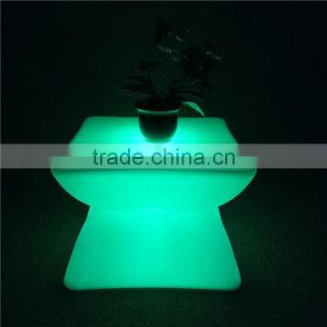 Hot Sales Top Quality Home Glowing Bar Table and Chair With Rechargeable Battery Operated photo-5