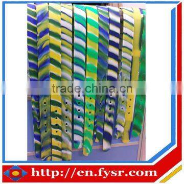 2016 Wholesale Candy Color Silicon Belts Unisex Fashion Silicone Belt photo-2
