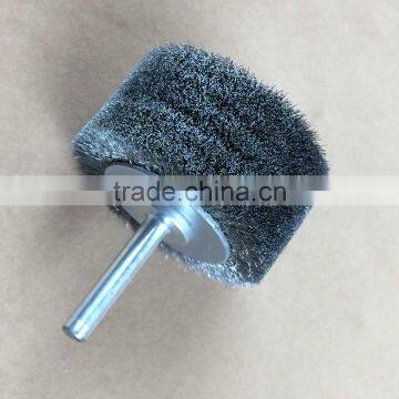 SUS304 steel wire wheel brush with shank