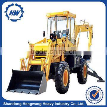 Chinese mini digger loader borehoe digger loader skid loader in china