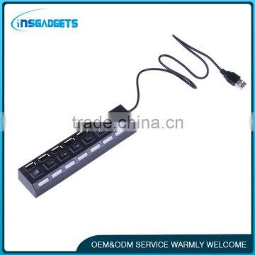 Fashion china supplier USB 7 port HUB 2.0/1.1