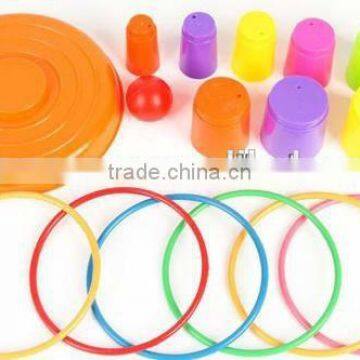 Hottest Throwing Colorful Ring Circle, Plastic Toy for Children,parents-kids' Sports Toys photo-3