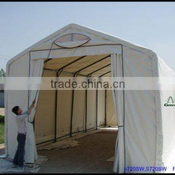 Snow / Wind Rated Car Shelter , Portable Car Garage , Fabric Car Port , Car Canopy