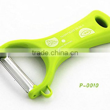 P010 Kasun plastic Y apple peeler serrated blade as seen on tv