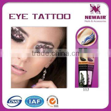 Hot-sell Instant Eye Shadow Tattoo Sticker of Fashion Designs Factory photo-3