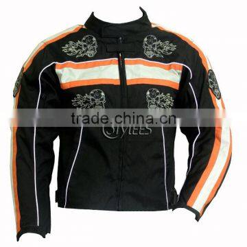 Cordura Motorcycle Jackets With Custom Designs, Sizes, Embroidery, Patches, Labels & CE Approved Protections