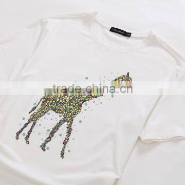 Custom Men Cotton Plain Printing Solid t Shirt photo-3